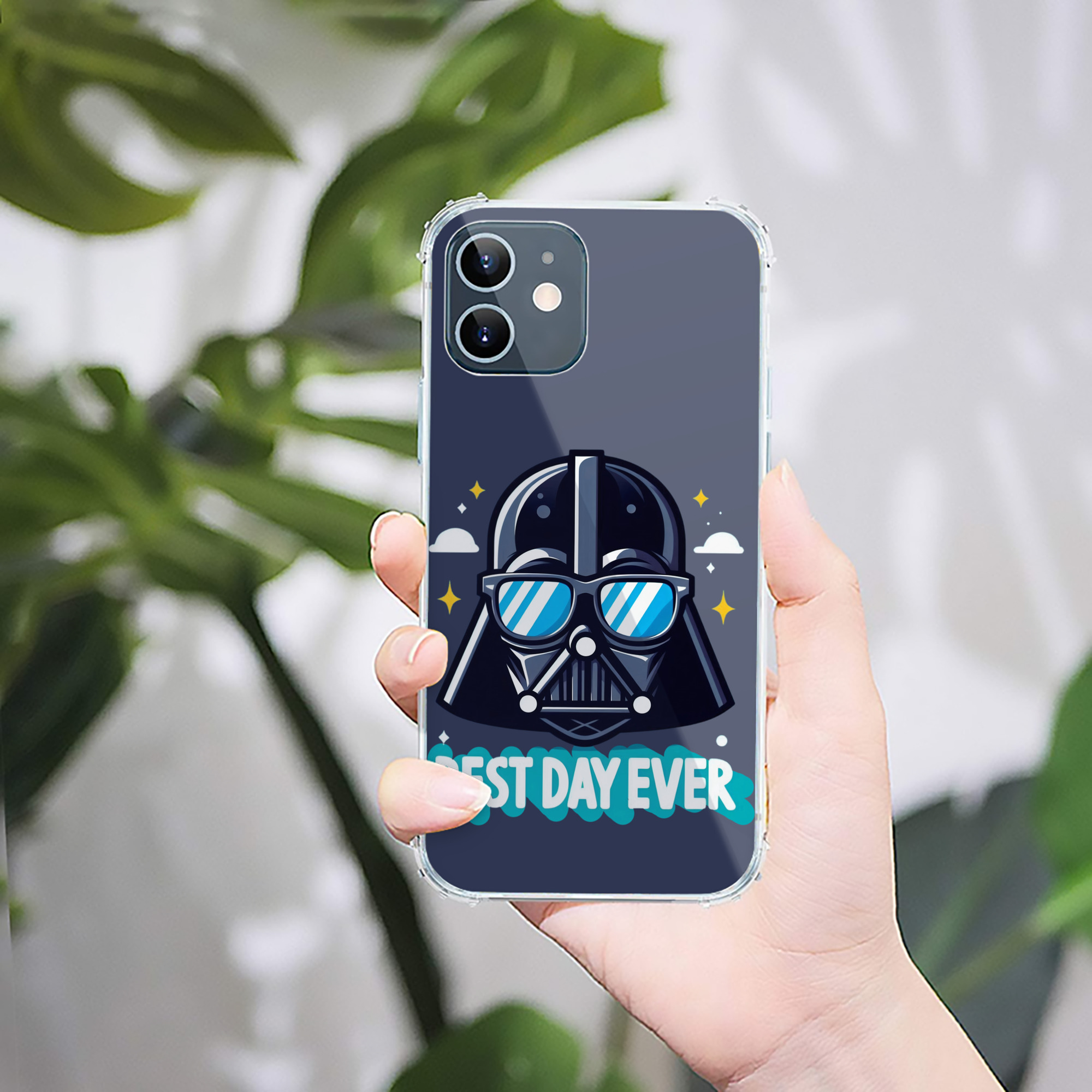 （画像用） スター・ウォーズ Star Wars 【iPhone 12シリーズ対応】透明スマホケース（クリアソフトケース）